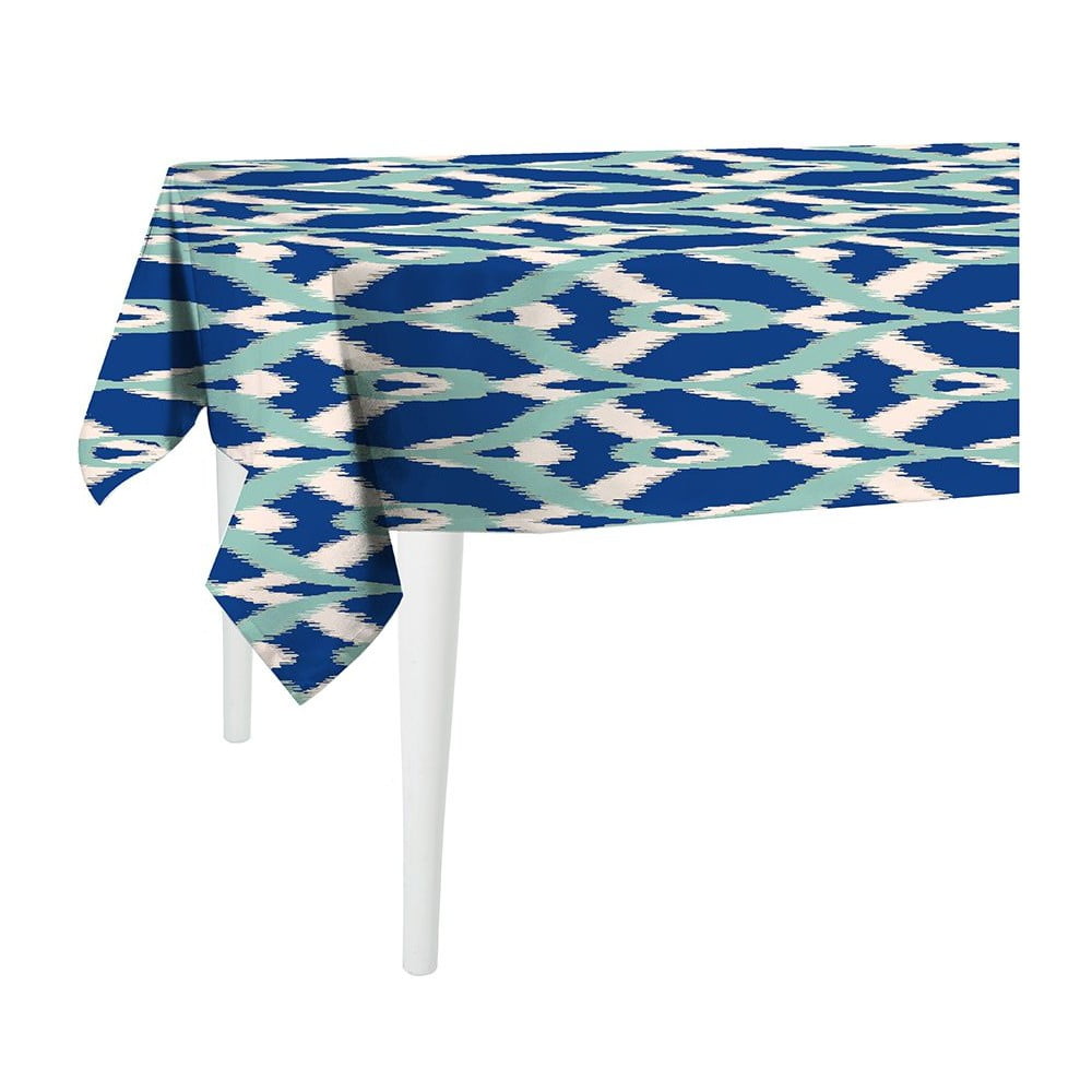 Tovaglia blu-verde Coastal, 180 x 140 cm Honey - Mike & Co. NEW YORK | Tovaglie