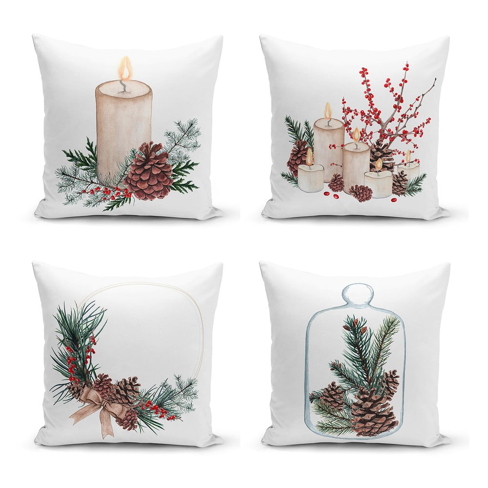 Federe in set da 4 43x43 cm - Minimalist Cushion Covers | Federe