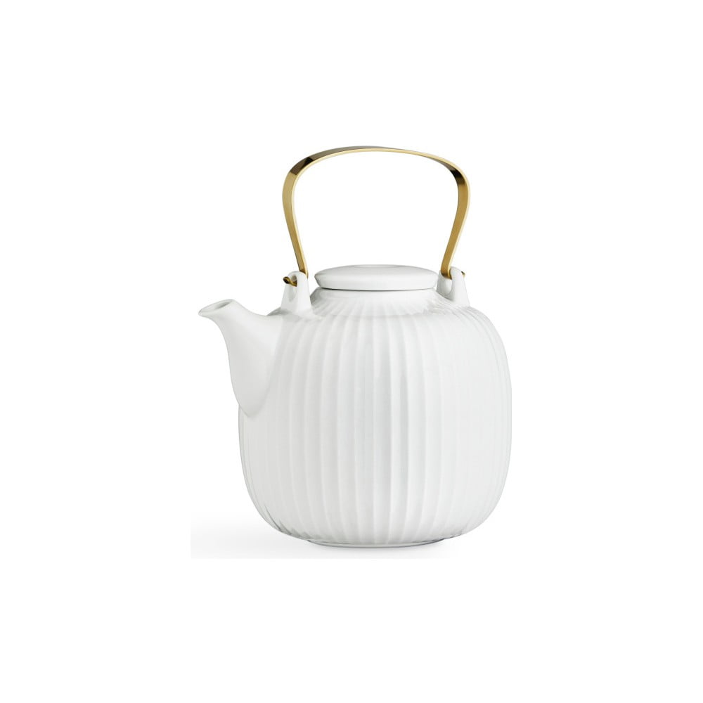 Teiera in porcellana bianca Hammershoi, 1,2 l Hammershøi - Kähler Design | Teiere