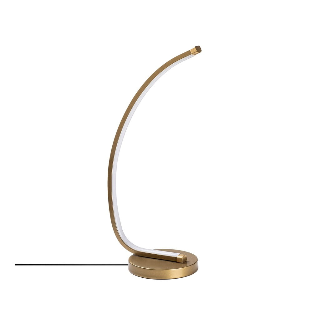 Lampada da tavolo a LED in oro (altezza 43 cm) Bevel - Opviq lights | Abat-jour e lampade da tavolo