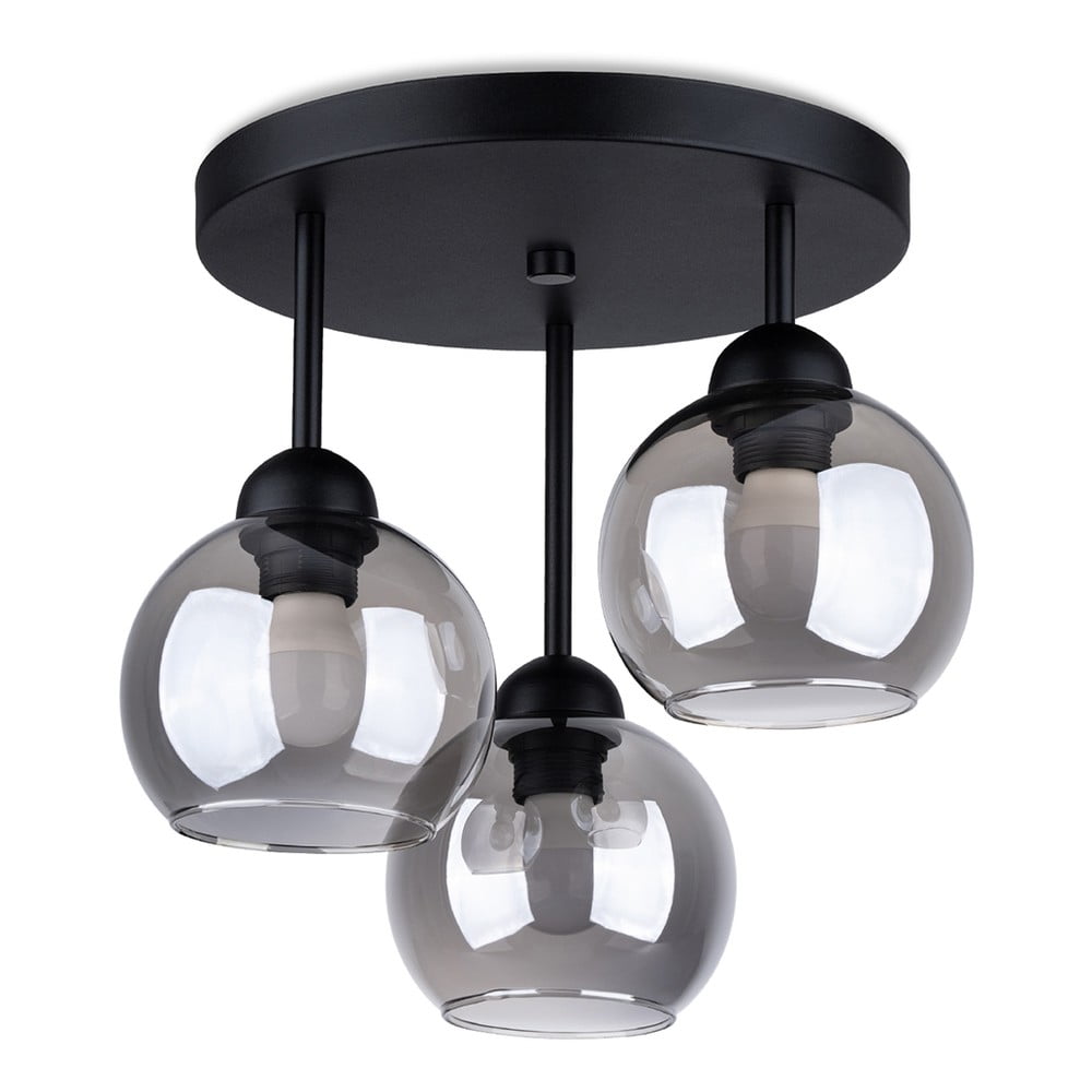 Lampada da soffitto nera ø 15 cm Grande - Nice Lamps | Lampade da soffitto