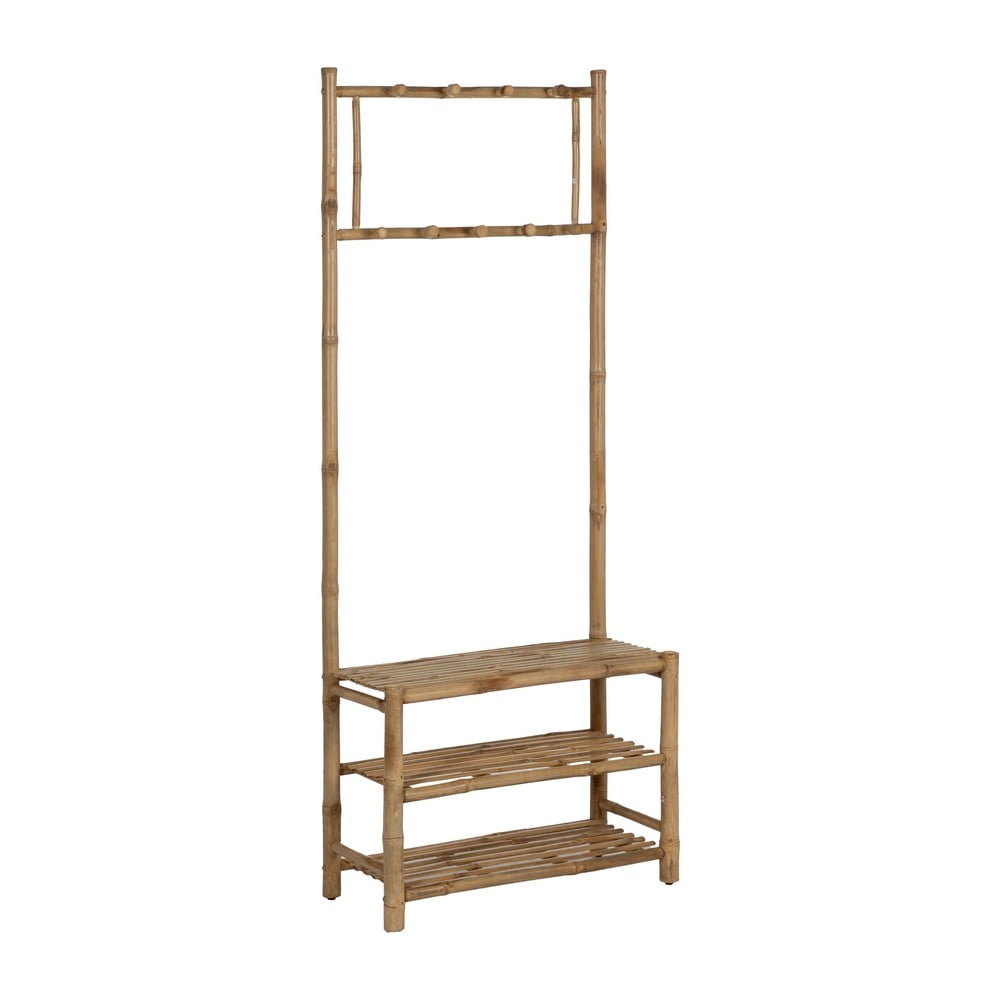 Set da corridoio in bambù colore naturale 70x175x32 cm Manali - Ixia | Set di mobili da ingresso