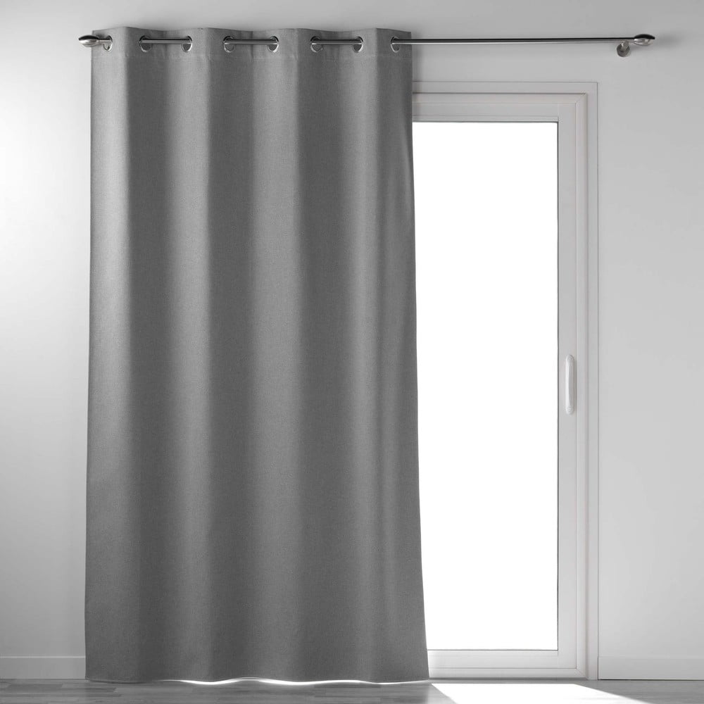 Tenda oscurante grigia 135x260 cm Occultiss - douceur d'intérieur | Tende