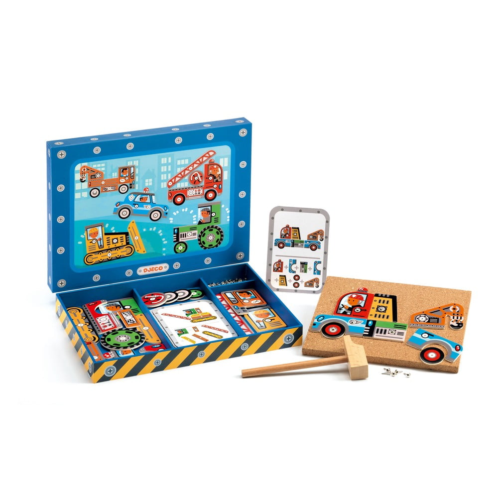 Gioco del martello Cars - Djeco | Giocattoli per bricolage