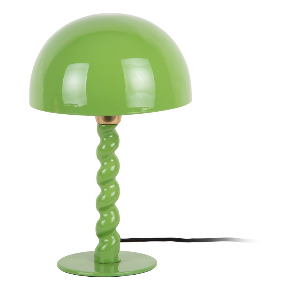 Lampada da tavolo verde con paralume in metallo (altezza totale 39 cm) Prisa – Leitmotiv | Abat-jour e lampade da tavolo