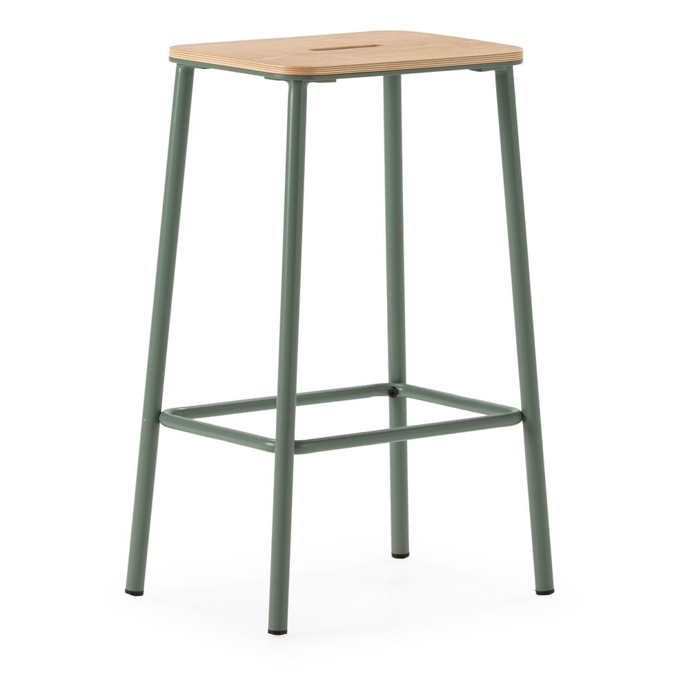 Set di sbagelli da bar verdi 2 pz (altezza della seduta 65 cm) Abba – Marckeric | Sedie da bar