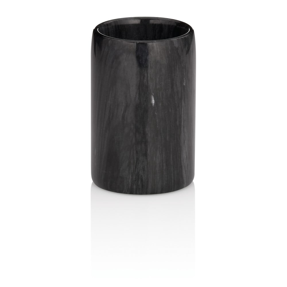 Tazza in marmo nero per spazzolini da denti Liron - Kela | Portaspazzolini