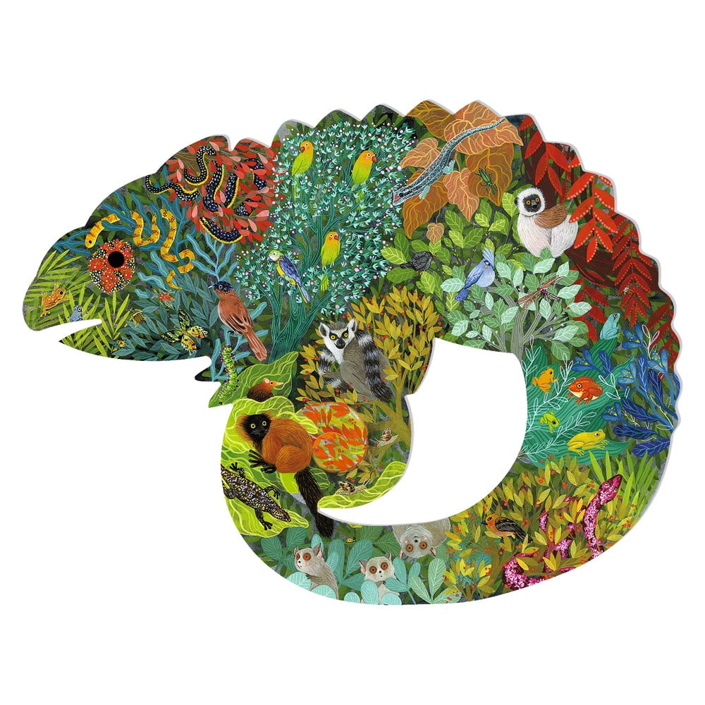 Puzzle Chameleon - Djeco | Puzzle