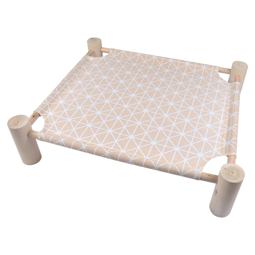 Cuccia di colore naturale per animali domestici 48x53 cm – Love Story | Cucce per animali