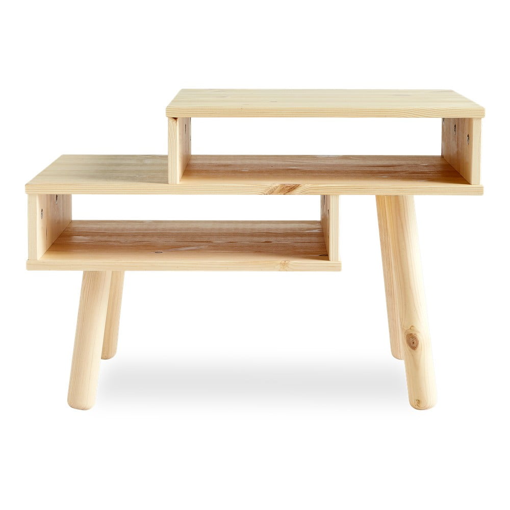 Tavolino in legno di pino in colore naturale Hako - Karup Design | Tavolini da salotto