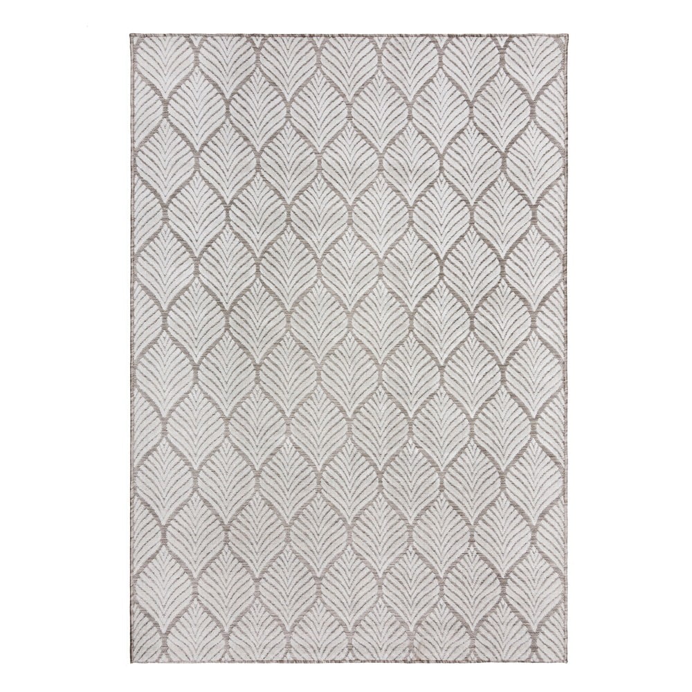 Tappeto da interno e esterno avorio 160x230 cm Elm Leaf – Flair Rugs | Tappeti per esterni