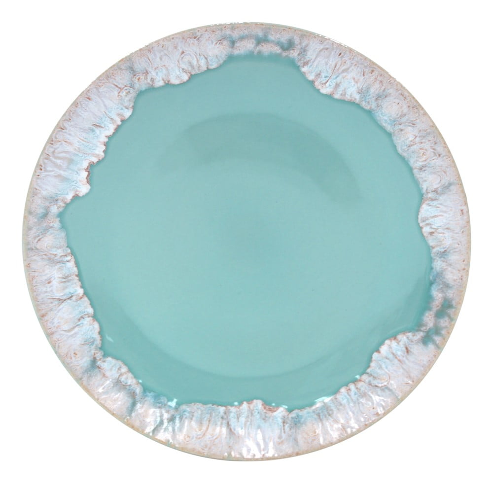 Piatto in gres blu-turchese ø 27 cm Taormina - Casafina | Piatti