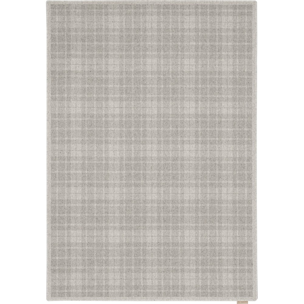 Tappeto in lana grigio chiaro 120x180 cm Pano - Agnella | Tappeti