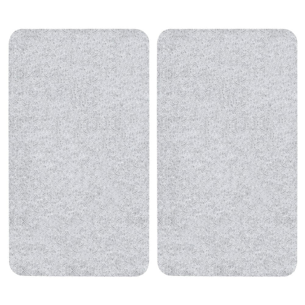 Coprifuoco in vetro temperato in set da 2 52x30 cm Transparent - Allstar | Coperture per piani cottura