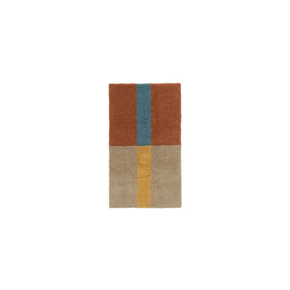 Tappeto in lana tessuto a mano 80x140 cm Chroma Cinnamon - Lorena Canals | Tappeti