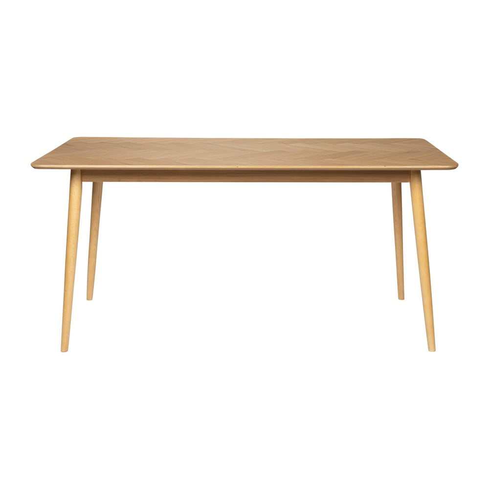 Tavolo da pranzo con effetto rovere 90x180 cm Fabio – White Label | Tavoli da pranzo