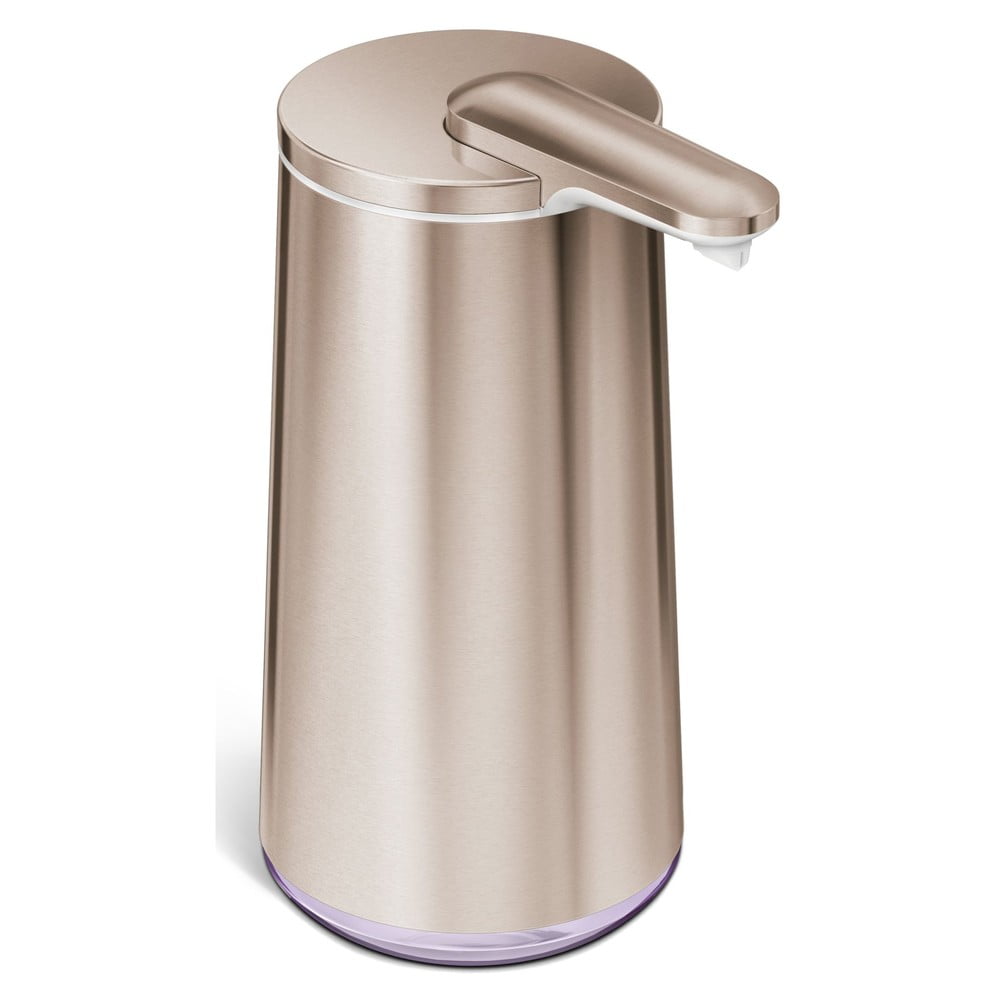 Distributore automatico di sapone in acciaio color oro 266 ml - simplehuman | Dosatori e dispenser