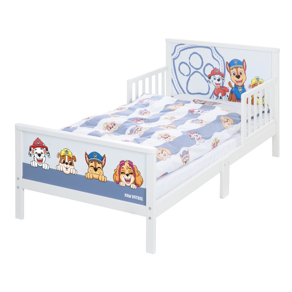 Letto per bambini bianco e blu 70x140 cm Paw Patrol - Roba | Letti per bambini