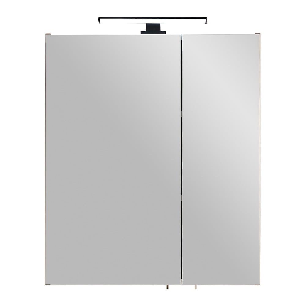 Mobile bagno sospeso marrone con specchio 60x70 cm Set 374 - Pelipal | Armadietti e mobili da bagno