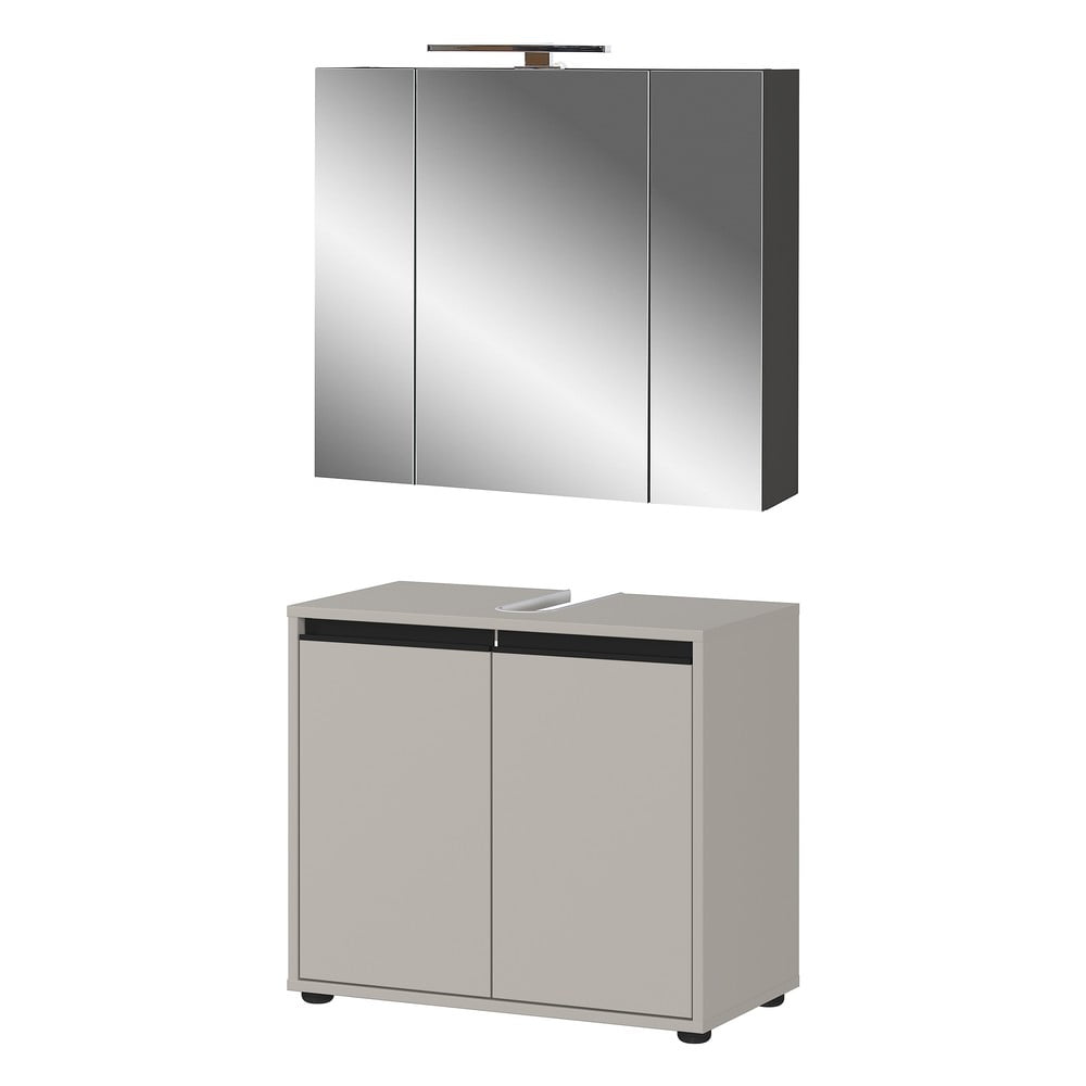 Set da bagno grigio Lemont - Germania | Set da bagno