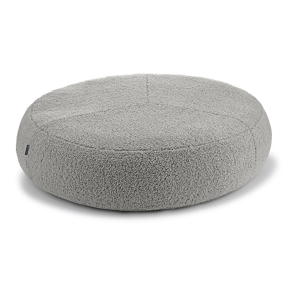 Cuccia grigia in materiale bouclé ø 70 cm Senso Pouffe Pebble S/M - MiaCara | Cucce per animali