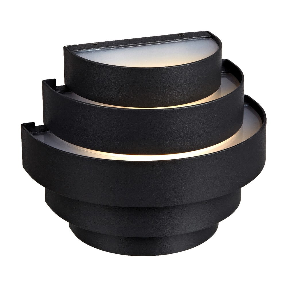 Lampada da parete nera Etage - Markslöjd | Illuminazione da esterno