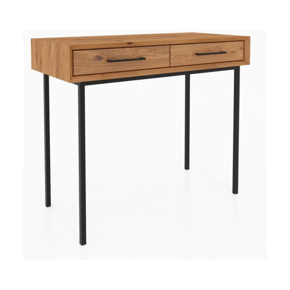 Tavolo da toeletta in rovere 97x45 cm Abies - The Beds | Toelette