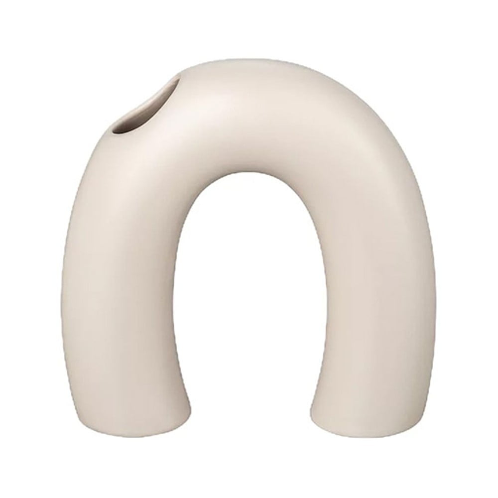 Vaso color crema in ceramica (altezza totale 12 cm) Kagetsu – Blomus | Vasi