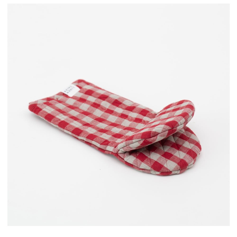 Presina in lino Red Gingham - Linen Tales | Presine da forno