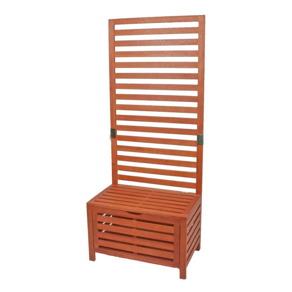 Cassapanca da giardino con ripiani in legno Concord - Garden Pleasure | Panche da giardino