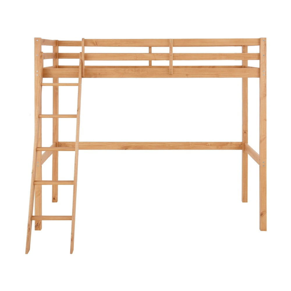 Letto rialzato in legno di pino , 90 x 200 cm Alpi2 - Støraa | Letti per bambini