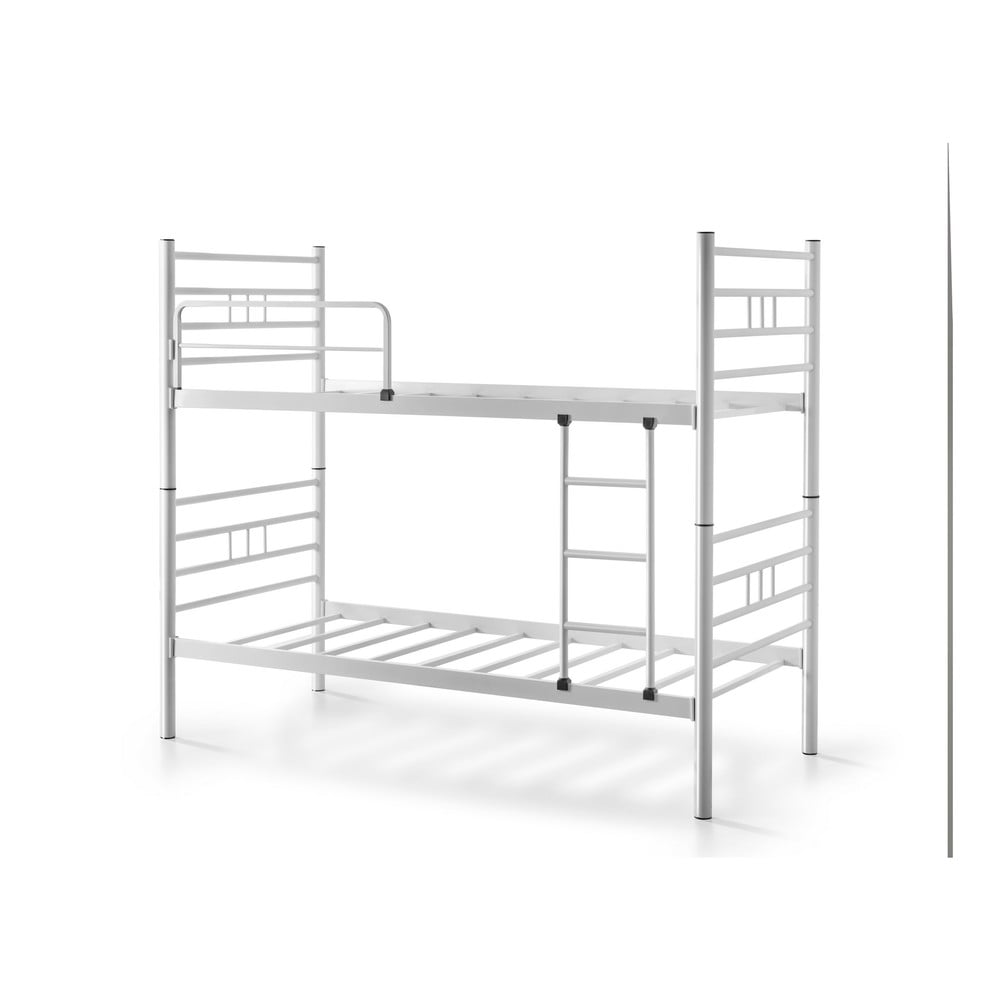 Letto a castello bianco per bambini 90x190 cm R70 - Kalune Design | Letti per bambini