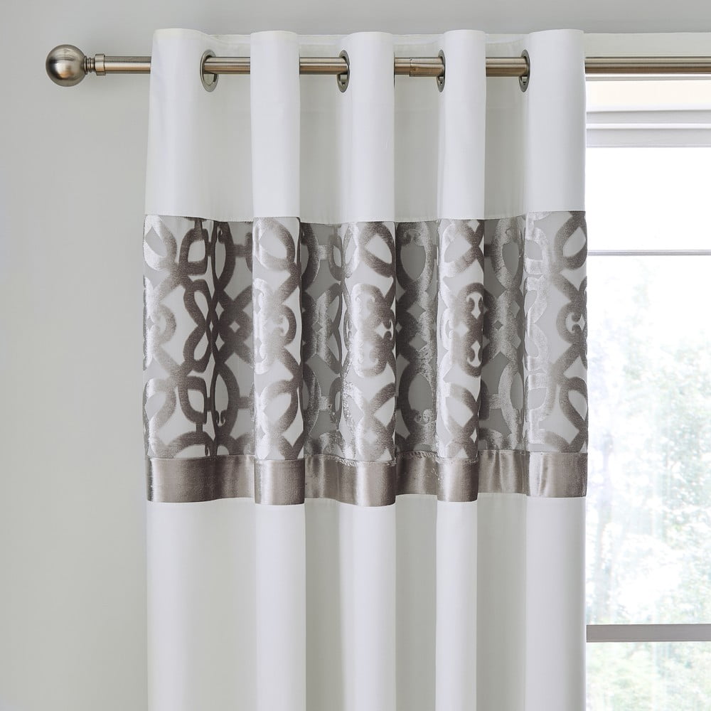 Tende beige-crema in set di 2 pezzi 168x183 cm Lattice Cut - Catherine Lansfield | Tende