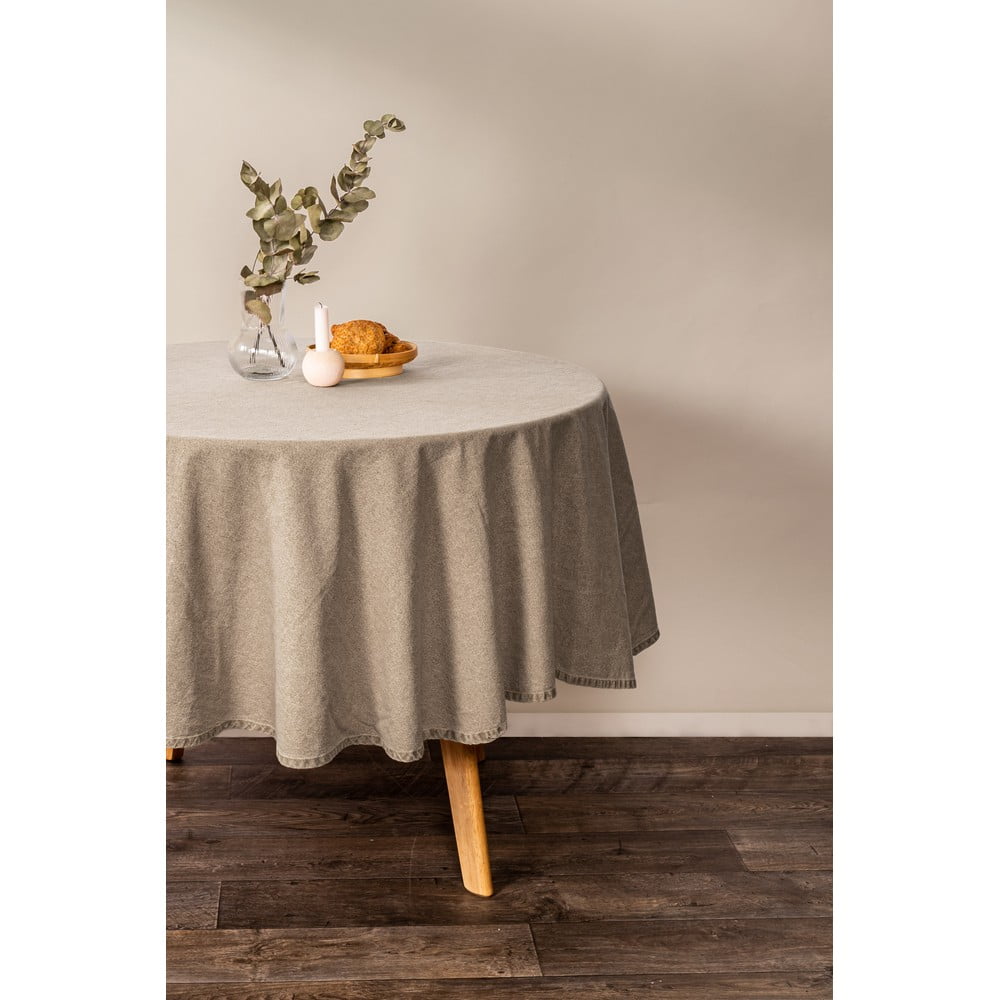 Tovaglia in cotone ø 180 cm Myrna - Tiseco Home Studio | Tovaglie
