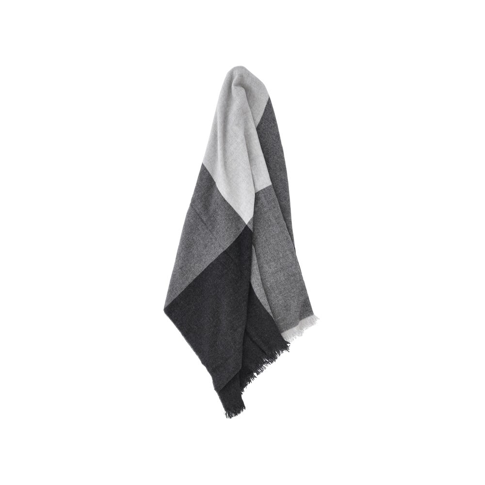 Coperta grigia in lana 130x200 cm Merino – Södahl | Coperte