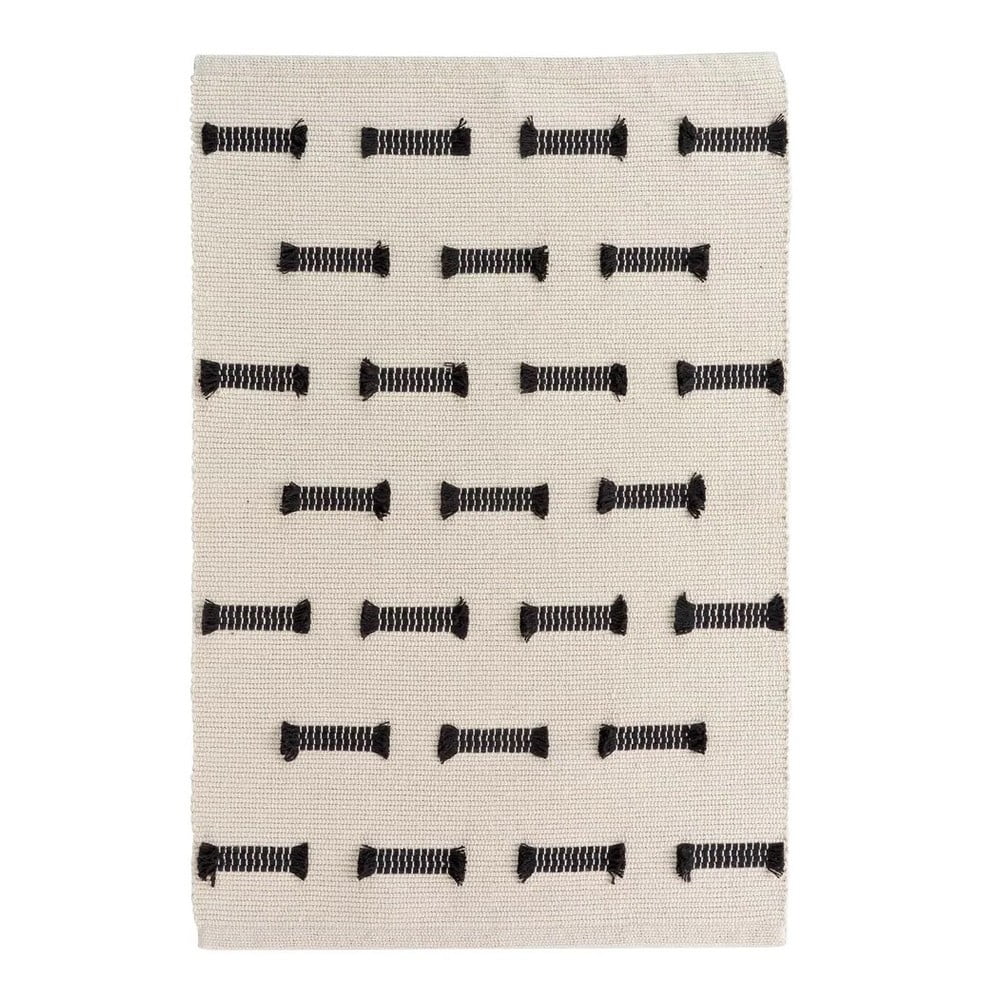 Tappeto lavabile crema 50x80 cm Juline - douceur d'intérieur | Tappeti