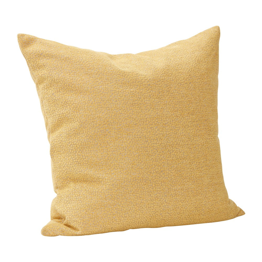 Cuscino giallo Nela, 60 x 60 cm - Hübsch | Cuscini decorativi
