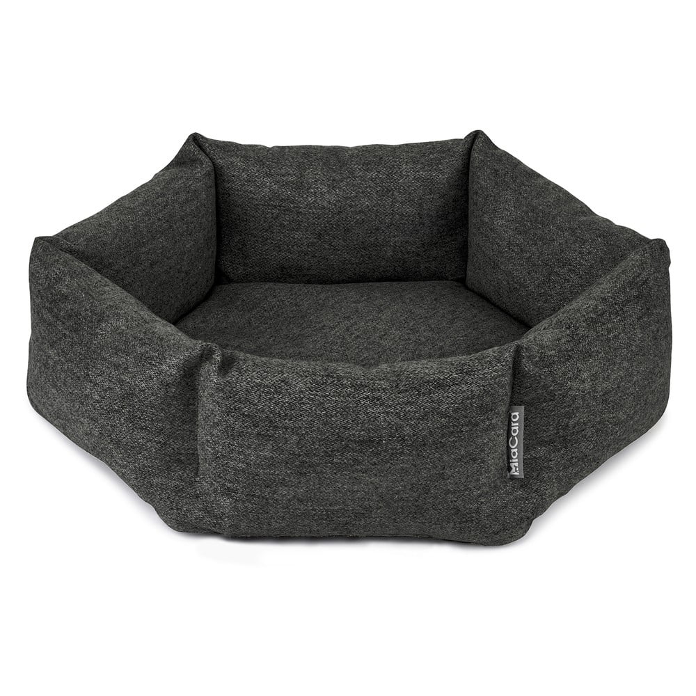 Letto in lana antracite ø 45 cm Calma Anthracite - MiaCara | Cucce per animali