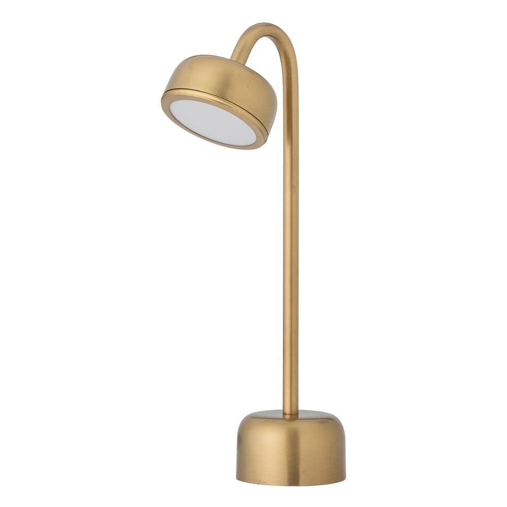 Lampada da tavolo a LED dimmerabile in oro con paralume in metallo (altezza 35,5 cm) Niko - Bloomingville | Abat-jour e lampade da tavolo