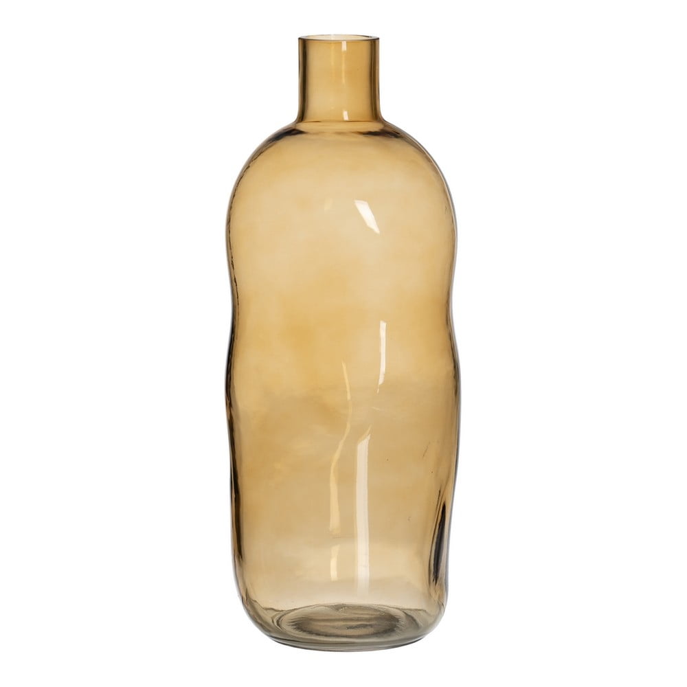 Vaso in vetro giallo ocra (altezza 35 cm) Amber - Ixia | Vasi