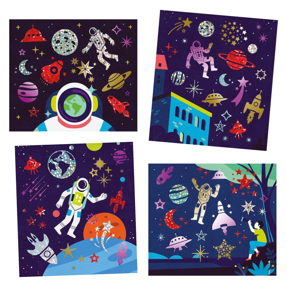 Set creativo Space - Djeco | Giocattoli creativi
