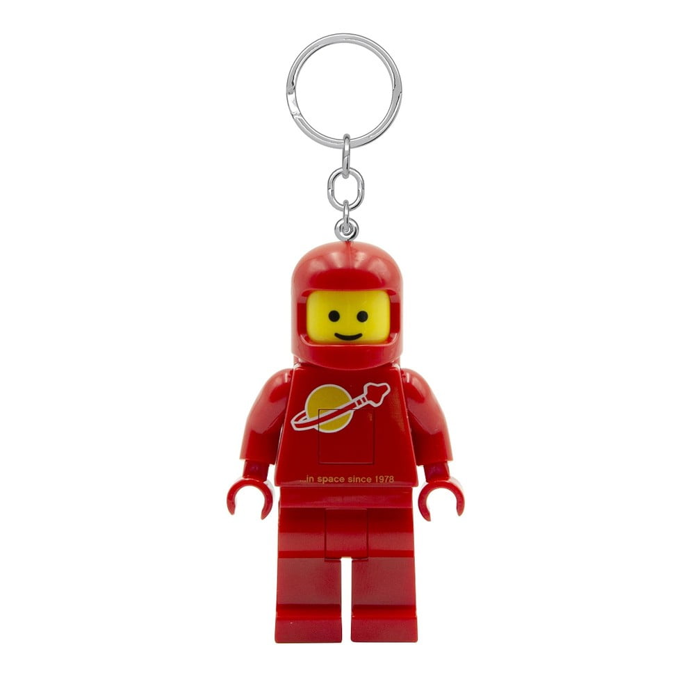 Portachiavi rosso con torcia Spaceman - LEGO® | Portachiavi