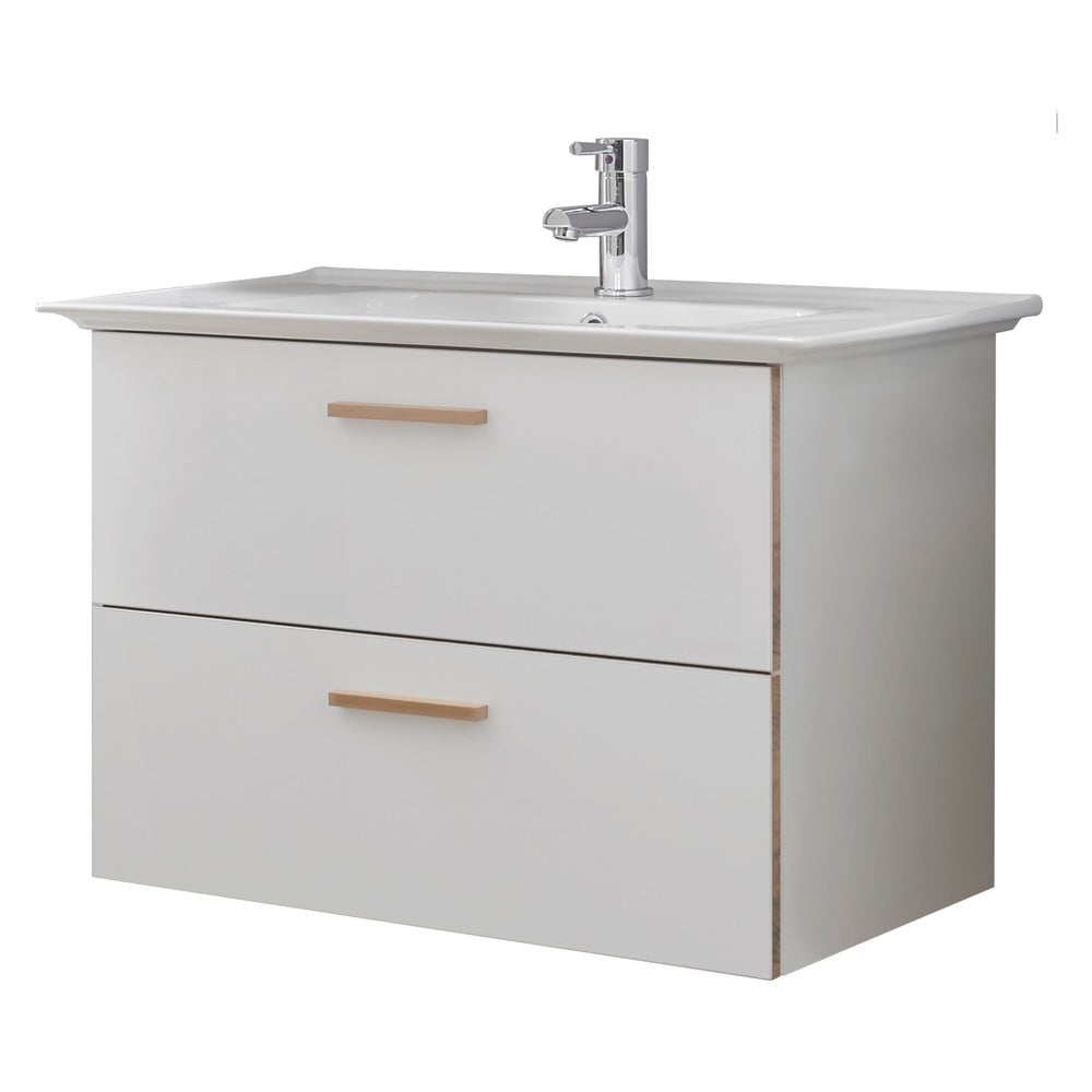 Mobile sospeso bianco senza lavabo 71x51 cm Set 931 - Pelipal | Mobili da lavabo