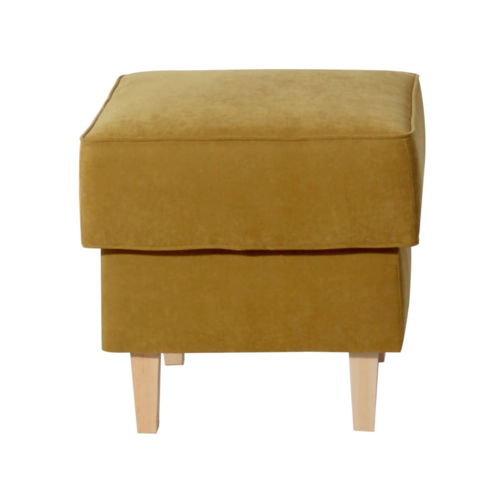 Pouf giallo mais Lorris - Max Winzer | Poggiapiedi