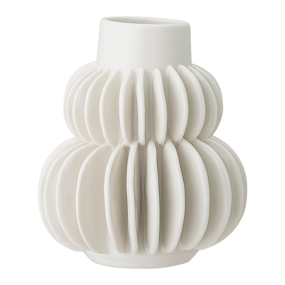 Vaso in gres bianco - Bloomingville | Vasi