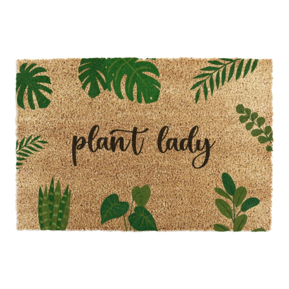 Zerbino in fibre di cocco 60x90 cm Plant Lady – Artsy Doormats | Zerbini