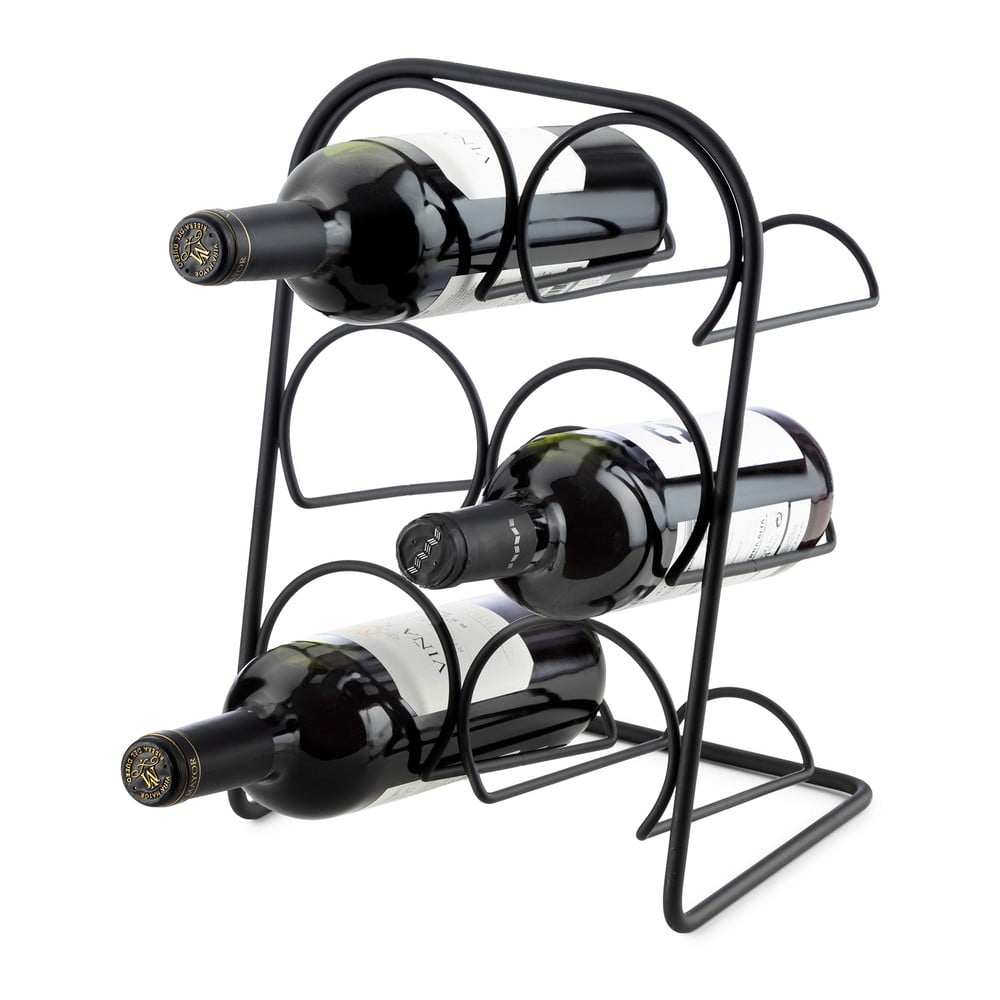 Portabottiglie in metallo per 6 bottiglie - Compactor | Portabottiglie per vino
