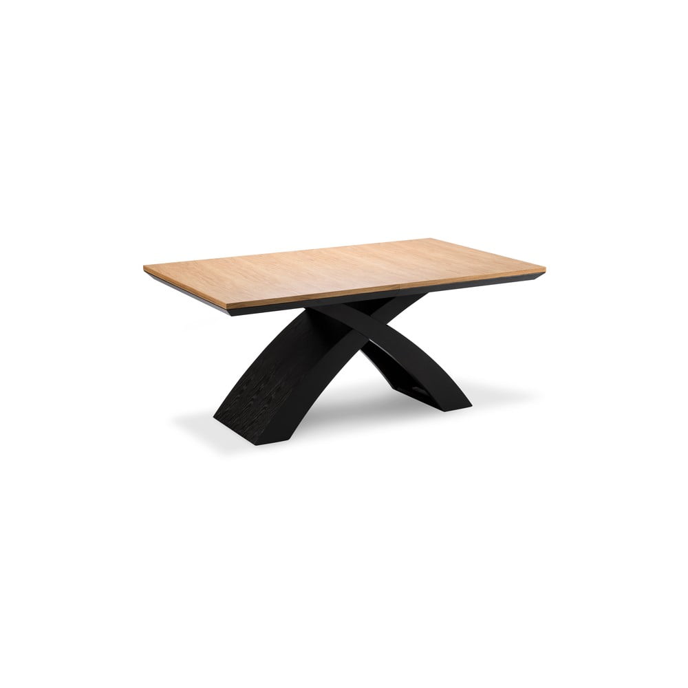 Tavolo da pranzo pieghevole con piano in rovere decorato 100x170 cm Helga - Windsor & Co Sofas | Tavoli da pranzo