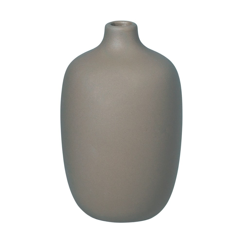 Vaso in ceramica grigia Ceola - Blomus | Vasi