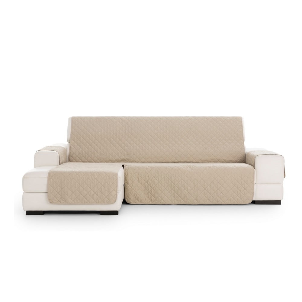 Copridivano beige a quattro posti con penisola Urban 2 - Casa Selección | Coprisedute